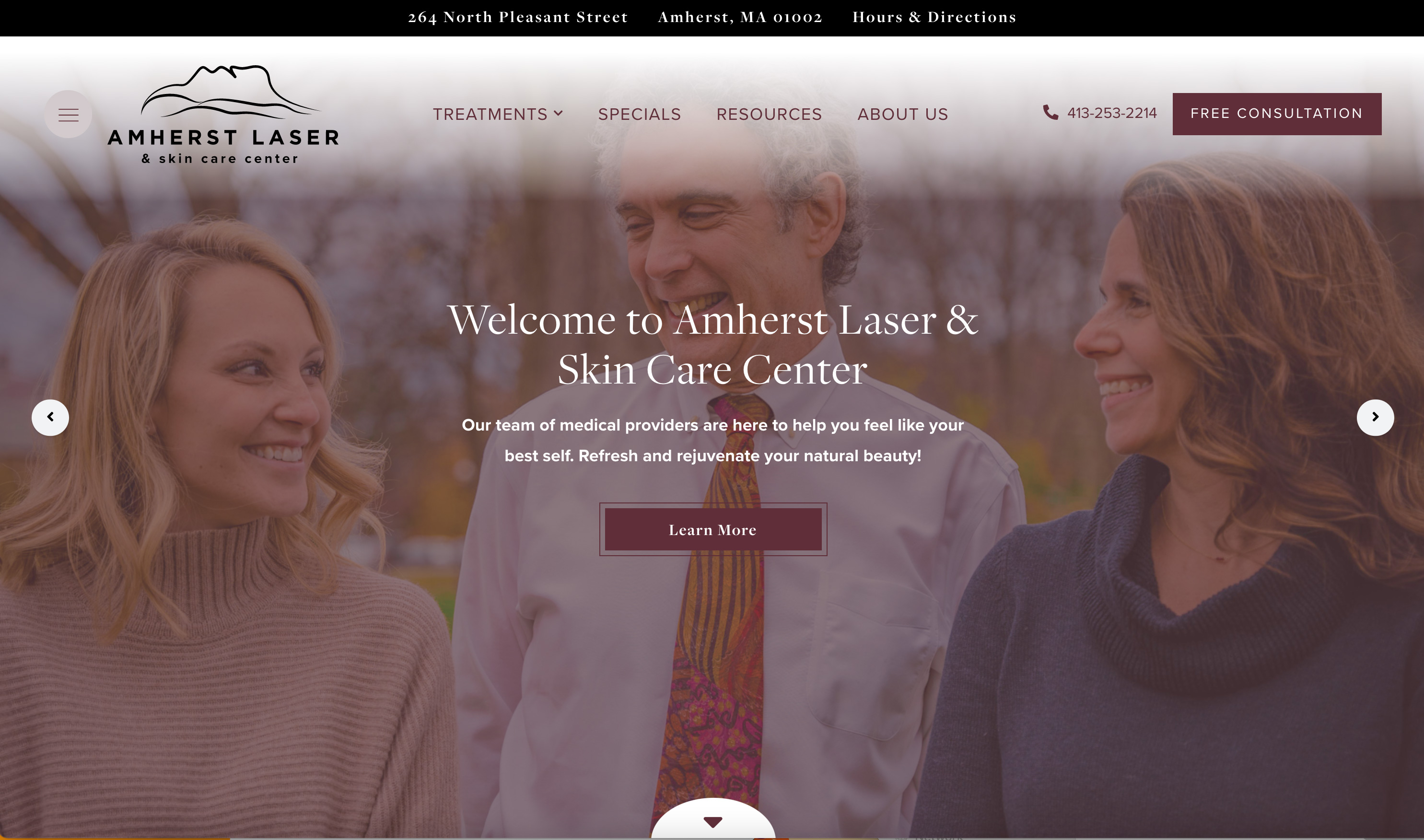 Amherst Laser and Skin Care Center Aesthetic Services Western MA